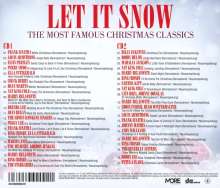 Let It Snow: The Most Famous Christmas Classics, 2 CDs