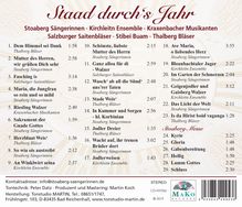 Staad durch's Jahr, CD