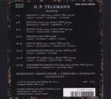 Georg Philipp Telemann (1681-1767): Duette für 2 Blockflöten, CD