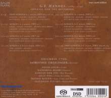 Georg Friedrich Händel (1685-1759): Sonaten für Blockflöte &amp; Bc, Super Audio CD