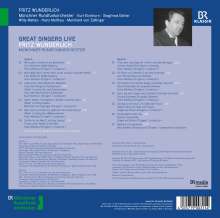 Fritz Wunderlich - Oper, Operette, Film (Unveröffentlichte Rundfunkaufnahmen) (180g), LP