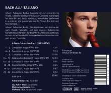 Simon Borutzki - Bach All'Italiano, CD