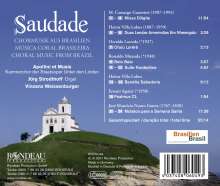 Apollini et Musis - Saudade (Chormusik aus Brasilien), CD