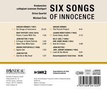 Collegium Iuvenum Stuttgart - Six Songs of Innocence, CD