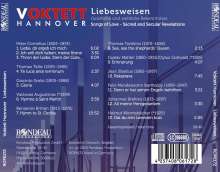 Voktett Hannover - Liebesweisen, CD