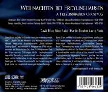 Johann Anastasius Freylinghausen (1670-1739): Lieder für die Advents- &amp; Weihnachtszeit aus dem "Geist-reichen Gesang-Buch" (Halle 1704/1708), CD