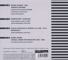 Bernd Franke (geb. 1959): Chagall-Musik für Orchester, CD