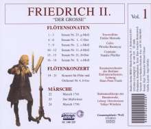 Friedrich II.von Preussen "Friedrich der Große" (1712-1786): Flötensonaten Nr.1,2,9,11,21,25, CD