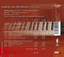Ludwig van Beethoven (1770-1827): Violinsonaten Nr.4,5,9, 2 CDs