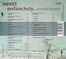 Cellini Consort - Sweet Melancholy (Werke für Gamben-Consort), CD
