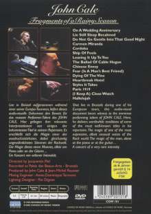 John Cale: Fragments Of A Rainy Season - Live, DVD