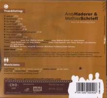Andy Haderer &amp; Matthias Schriefl: 2 Generations Of Trumpets: Live im Stadtgarten Köln, CD
