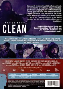 Clean - Rache ist ein schmutziges Geschäft, DVD
