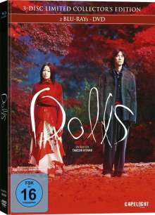 Dolls (2002) (Blu-ray &amp; DVD im Mediabook), 2 Blu-ray Discs und 1 DVD