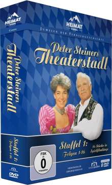 Peter Steiners Theaterstadl Staffel 1 (Folgen 1-16), 8 DVDs