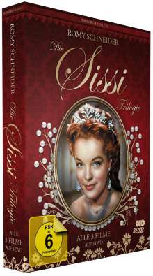 Sissi Trilogie (Purpurrot Edition), 3 DVDs