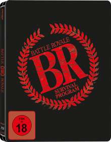 Battle Royale (Blu-ray &amp; DVD im Steelbook), 1 Blu-ray Disc und 3 DVDs