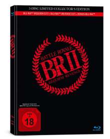 Battle Royale 2 (Requiem &amp; Revenge Cut) (Blu-ray im Mediabook), 3 Blu-ray Discs