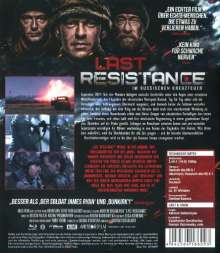 Last Resistance (Blu-ray), Blu-ray Disc