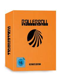 Rollerball (1975) (Ultimate Edition) (Ultra HD Blu-ray &amp; Blu-ray im Mediabook), 1 Ultra HD Blu-ray und 4 Blu-ray Discs