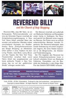 Reverend Billy (OmU), DVD