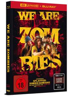 We Are Zombies (Ultra HD Blu-ray &amp; Blu-ray im Mediabook), 1 Ultra HD Blu-ray und 1 Blu-ray Disc