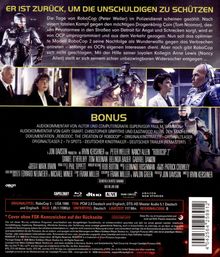 ER IST ZURÜCK, UM DIE UNSCHULDIGEN ZU SCHÜTZEN  
Beschreibung von RoboCop 2, Bonusmaterialien, Szenenbilder und Logos.