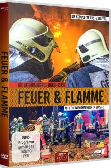 Feuer &amp; Flamme - Mit Feuerwehrmännern im Einsatz Staffel 1, 3 DVDs