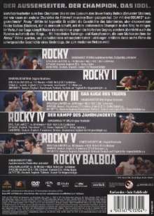 Rocky - The Complete Saga (Rocky I-V &amp; Rocky Balboa), 6 DVDs