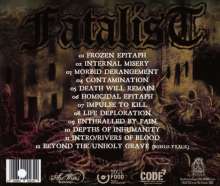 Fatalist: The Depths Of Inhumanity, CD