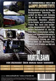 Die Murtalbahn - Vom Unzmarkt über Murnau nach Tamsweg, DVD
