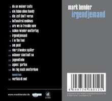 Mark Bender: Irgendjemand, CD