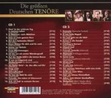 Die größten deutschen Tenöre, 2 CDs