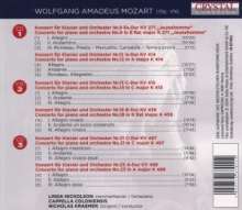 Wolfgang Amadeus Mozart (1756-1791): Klavierkonzerte Nr.9,12,13,18,21,23, 3 CDs