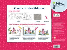"Kreativ mit den Kleinsten. Dieses Set enthält: 8 Motive, 1 Filzmatte, 1 Prickelnadel. Anleitung für Bilder zum Spielen."