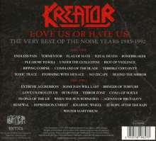 Kreator: Love Us Or Hate Us: The Very Best Of The Noise Years 1985 - 1992, 2 CDs