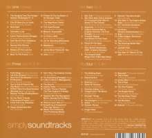 Filmmusik: Simply Soundtracks (2017), 4 CDs