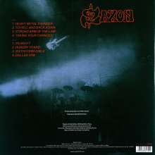Saxon: Strong Arm Of The Law (White W/ Red &amp; Black Splatter Vinyl), LP