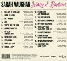 Sarah Vaughan (1924-1990): Lullaby Of Birdland (2018 Version), CD