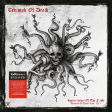 Triumph Of Death: Resurrection Of The Flesh: Live (Limited Indie Exclusive Edition) (Black &amp; White Swirl Vinyl), 2 LPs