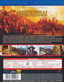 Suriyothai (Blu-ray), Blu-ray Disc