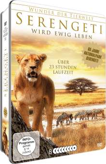 Serengeti - Wird ewig leben, 8 DVDs