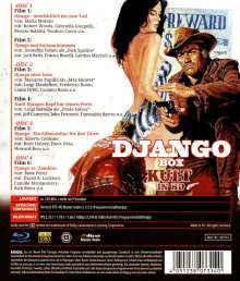 Django Box - Kult in HD (6 Filme auf 4 Blu-rays), 4 Blu-ray Discs