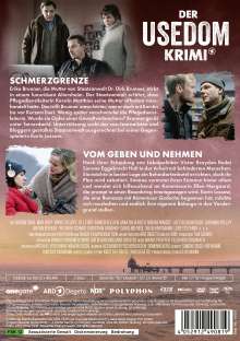 Usedom-Krimi: Schmerzgrenze / Vom Geben und Nehmen, DVD