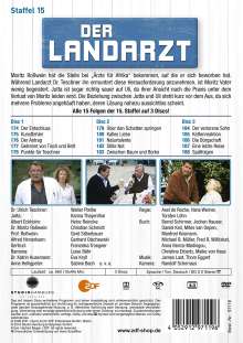 Der Landarzt Staffel 15, 3 DVDs