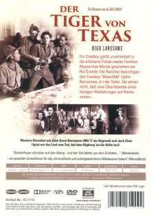 Der Tiger von Texas, DVD