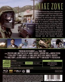 "Snake Zone" erzählt von einem Virus durch Schlangenbisse. Laufzeit: 97 Minuten, Sprachen: Deutsch, Englisch.