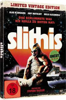 Slithis (Blu-ray &amp; DVD im Mediabook), 1 Blu-ray Disc und 1 DVD