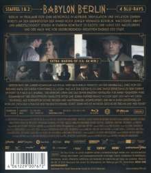 Babylon Berlin Collection Staffel 1 &amp; 2 (Blu-ray), 4 Blu-ray Discs