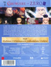 Grimoire of Zero Vol. 3 (Blu-ray), Blu-ray Disc
